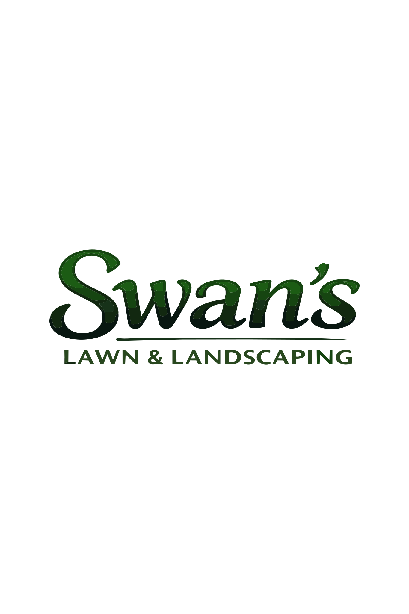 Swan's Lawn & Landscaping logo